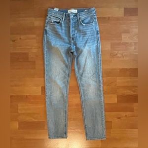 Denim Forum Yoko High Rise Slim Jeans